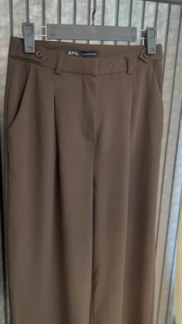شلوار دارچه ای زنانه طرح زارا